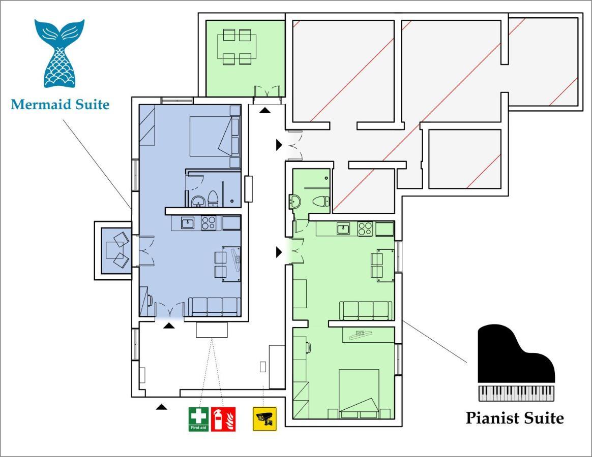 Niochori Heritage: The Pianist Suite Rhodes City Esterno foto